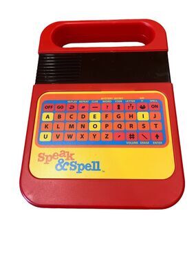 Vintage Texas Instruments Speak and Spell Learning Toys Tested and Working-READ